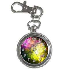 Plaid Star Light Color Rainbow Yellow Purple Pink Gold Blue Key Chain Watches by Mariart