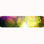 Plaid Star Light Color Rainbow Yellow Purple Pink Gold Blue Large Bar Mats 32 x8.5  Bar Mat