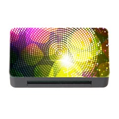 Plaid Star Light Color Rainbow Yellow Purple Pink Gold Blue Memory Card Reader With Cf by Mariart