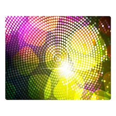 Plaid Star Light Color Rainbow Yellow Purple Pink Gold Blue Double Sided Flano Blanket (large)  by Mariart