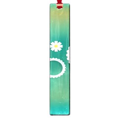 Sunflower Sakura Flower Floral Circle Green Large Book Marks by Mariart