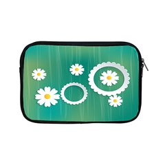 Sunflower Sakura Flower Floral Circle Green Apple Ipad Mini Zipper Cases by Mariart