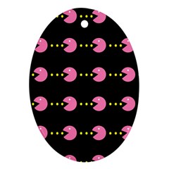 Wallpaper Pacman Texture Bright Surface Ornament (oval) by Mariart