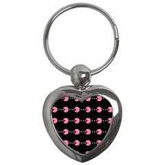 Wallpaper Pacman Texture Bright Surface Key Chains (heart)  by Mariart