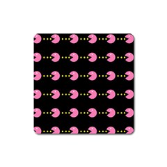 Wallpaper Pacman Texture Bright Surface Square Magnet by Mariart