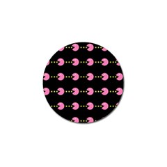 Wallpaper Pacman Texture Bright Surface Golf Ball Marker by Mariart