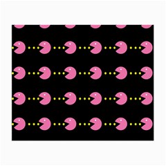 Wallpaper Pacman Texture Bright Surface Small Glasses Cloth by Mariart