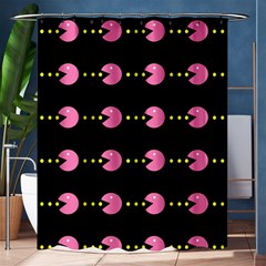 Wallpaper Pacman Texture Bright Surface Shower Curtain 60  X 72  (medium)  by Mariart