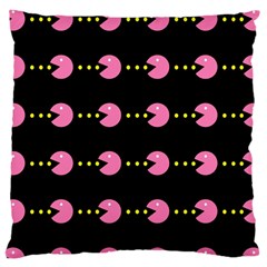 Wallpaper Pacman Texture Bright Surface Large Cushion Case (two Sides) by Mariart