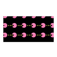 Wallpaper Pacman Texture Bright Surface Satin Wrap by Mariart