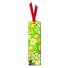 Sunflower Flower Floral Green Yellow Small Book Marks by Mariart