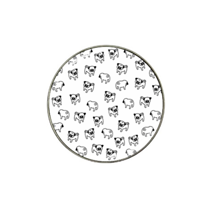 Pug dog pattern Hat Clip Ball Marker (10 pack)