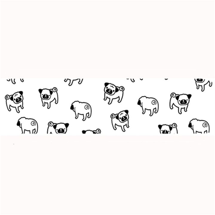 Pug dog pattern Large Bar Mats