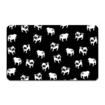 Pug dog pattern Magnet (Rectangular) Front