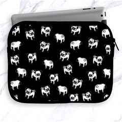 Pug Dog Pattern Apple Ipad 2/3/4 Zipper Cases by Valentinaart