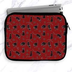 Black Cats And Witch Symbols Pattern Apple Ipad 2/3/4 Zipper Cases by Valentinaart