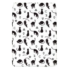 Black Cats And Witch Symbols Pattern Flap Covers (s)  by Valentinaart