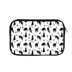 Black Cats And Witch Symbols Pattern Apple Macbook Pro 13  Zipper Case