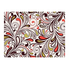 Colorful Abstract Floral Background Double Sided Flano Blanket (mini)  by TastefulDesigns