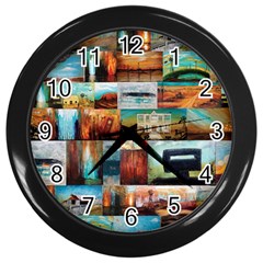 Australiana Maximum Wall Clock (black) by stevendix