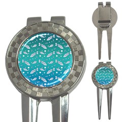 Under The Sea Paisley 3-in-1 Golf Divots