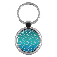 Under The Sea Paisley Key Chains (round) 