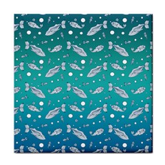 Under The Sea Paisley Face Towel by emilyzragz