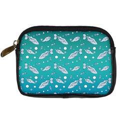 Under The Sea Paisley Digital Camera Cases by emilyzragz