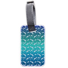 Under The Sea Paisley Luggage Tags (two Sides)