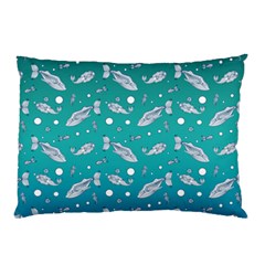 Under The Sea Paisley Pillow Case (two Sides) by emilyzragz