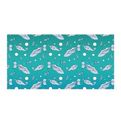 Under The Sea Paisley Satin Wrap by emilyzragz