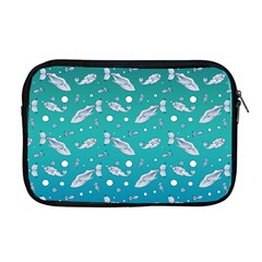 Under The Sea Paisley Apple Macbook Pro 17  Zipper Case by emilyzragz