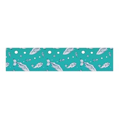 Under The Sea Paisley Velvet Scrunchie by emilyzragz