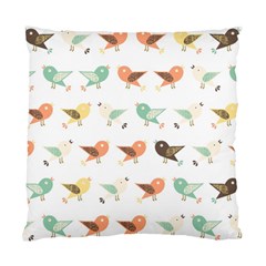 Assorted Birds Pattern Standard Cushion Case (one Side) by linceazul