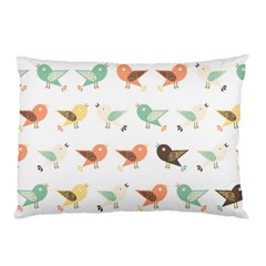 Assorted Birds Pattern Pillow Case by linceazul