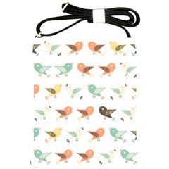 Assorted Birds Pattern Shoulder Sling Bags by linceazul