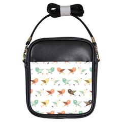 Assorted Birds Pattern Girls Sling Bags by linceazul