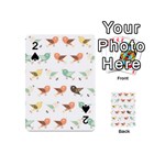 Assorted Birds Pattern Playing Cards 54 (Mini)  Front - Spade2