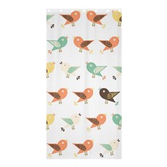 Assorted Birds Pattern Shower Curtain 36  X 72  (stall)  by linceazul