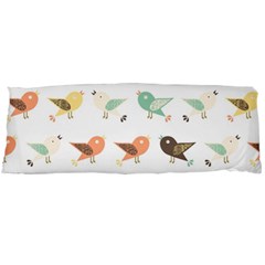 Assorted Birds Pattern Body Pillow Case (dakimakura) by linceazul