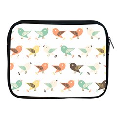 Assorted Birds Pattern Apple Ipad 2/3/4 Zipper Cases by linceazul