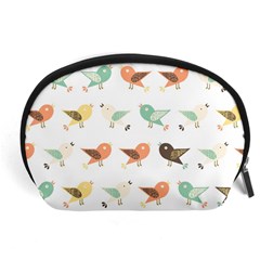 Assorted Birds Pattern Accessory Pouches (large)  by linceazul