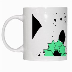 Star Flowers             White Mug by LalyLauraFLM