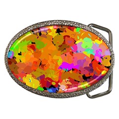 Colorful Shapes             Belt Buckle