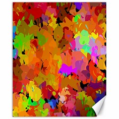 Colorful Shapes             Canvas 16  X 20  by LalyLauraFLM