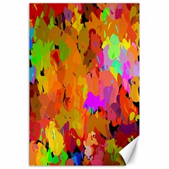 Colorful Shapes             Canvas 20  X 30  by LalyLauraFLM