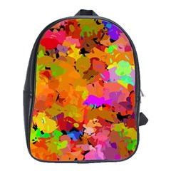 Colorful Shapes             School Bag (large)