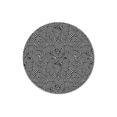 Modern Intricate Optical Magnet 3  (Round)