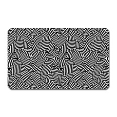 Modern Intricate Optical Magnet (rectangular) by dflcprints