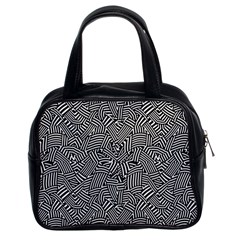 Modern Intricate Optical Classic Handbags (2 Sides)